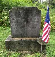 The cemetary is also the final resting place of the Revolutionary War Veteran, Daniel Waggoner.